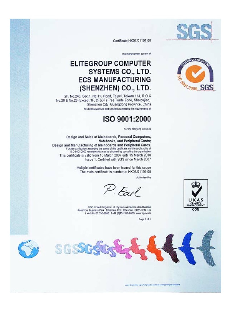 ECS A770M-A Manual de usuario