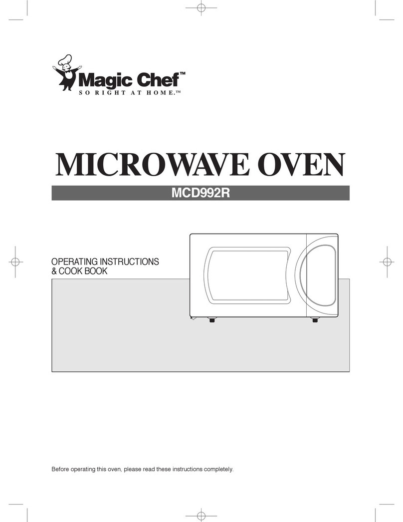 Magic Chef MCD992R Instrucciones de montaje