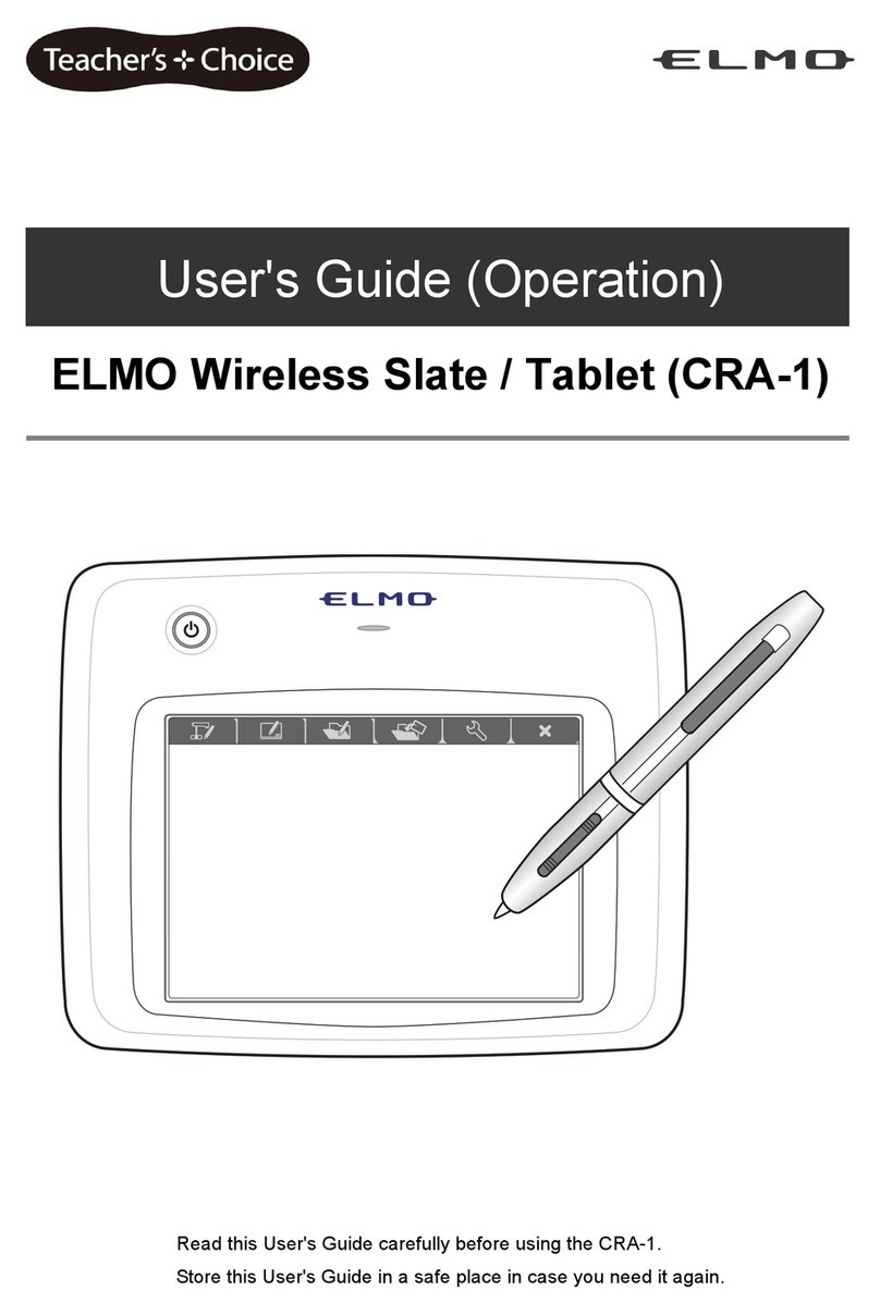 Elmo CRA-1 Manual de usuario