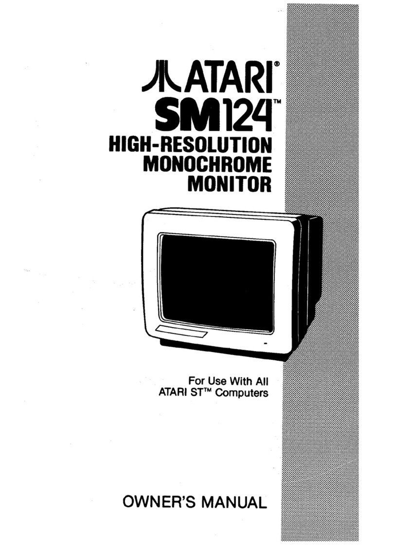 Atari SM124 Manual de usuario