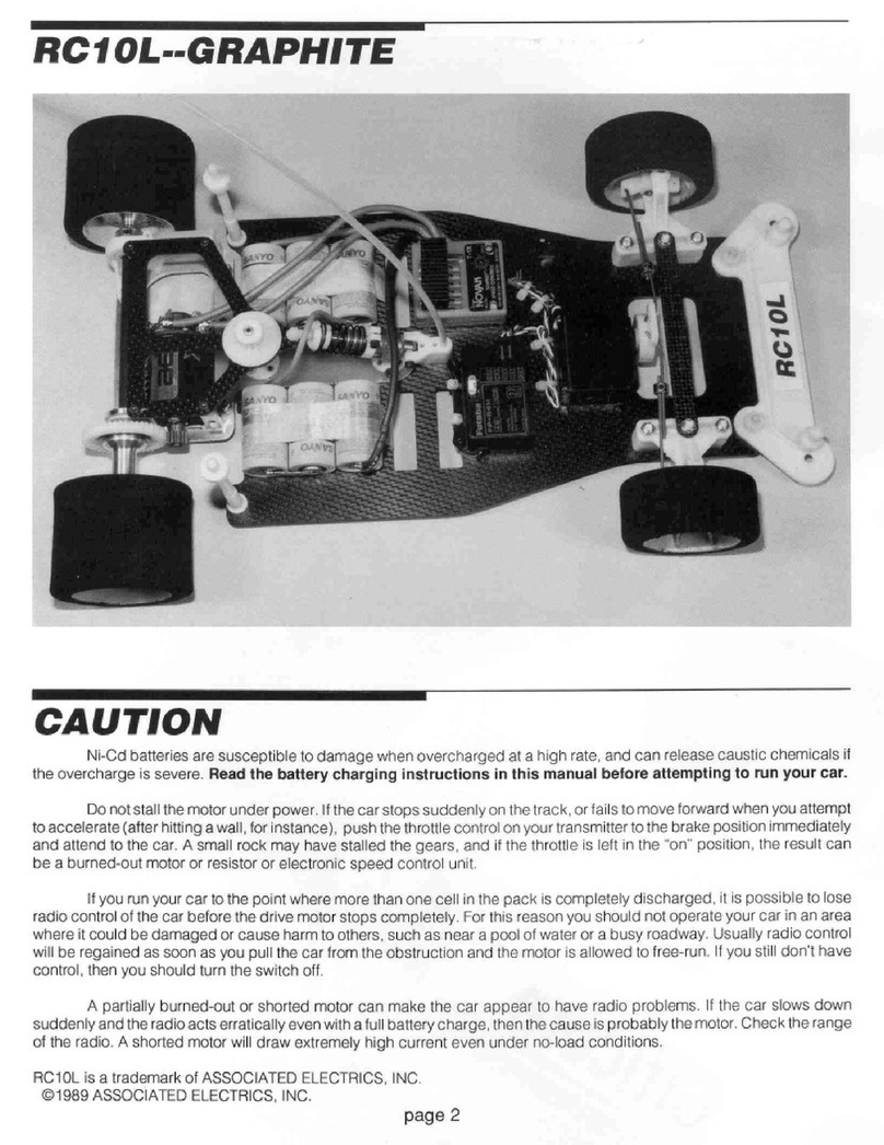 AE RC10L Graphite Manual de usuario