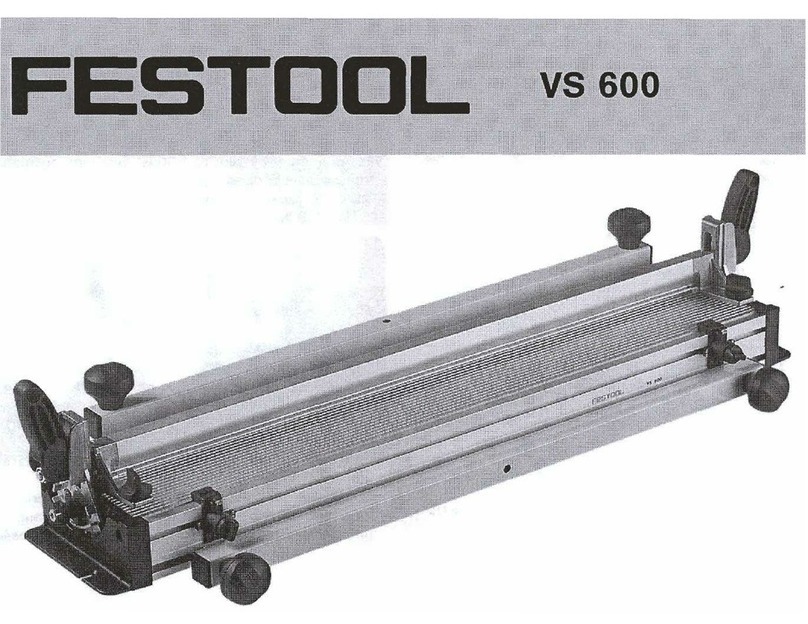 Festool VS-600 Manual de usuario