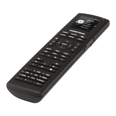 Crestron MLX-3 Dibujo dimensional
