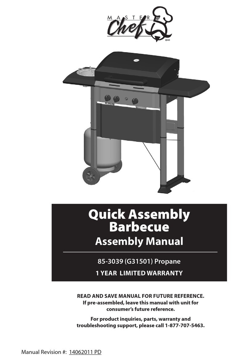 MasterChef 85-3039 Manual de usuario