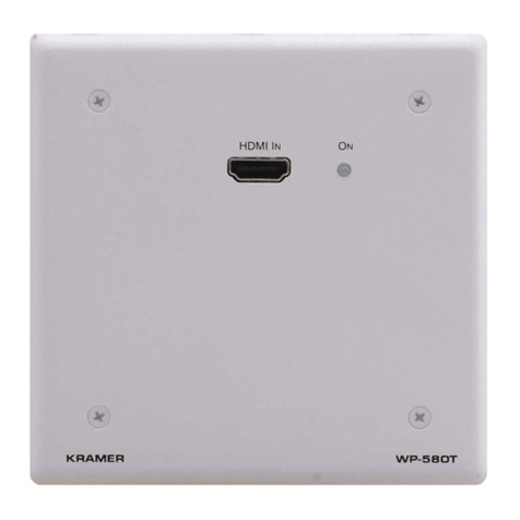 Kramer WP-580T Manual de usuario