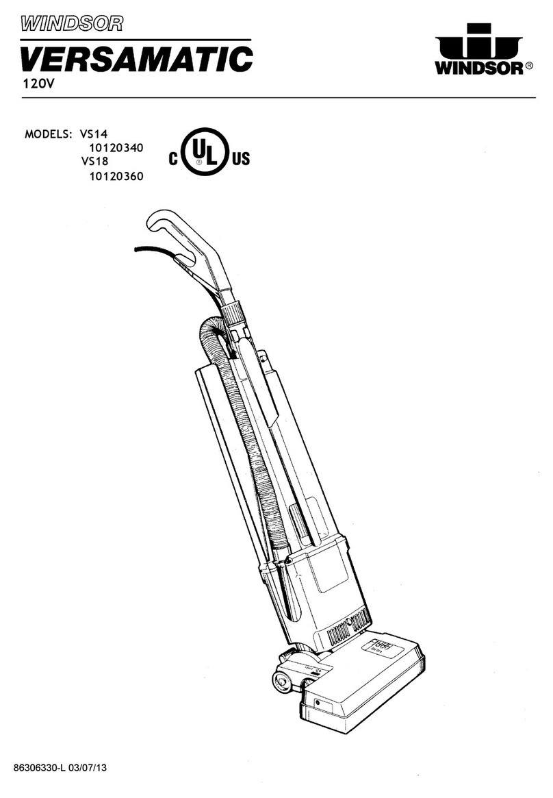 Windsor VersamaticVS14 Manual de usuario