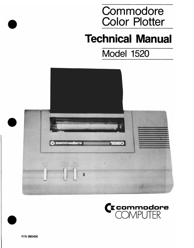 Commodore 1520 Manual de usuario