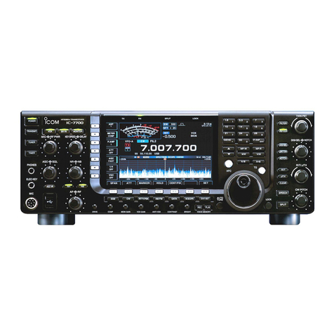 Icom IC-7700 Manual de usuario