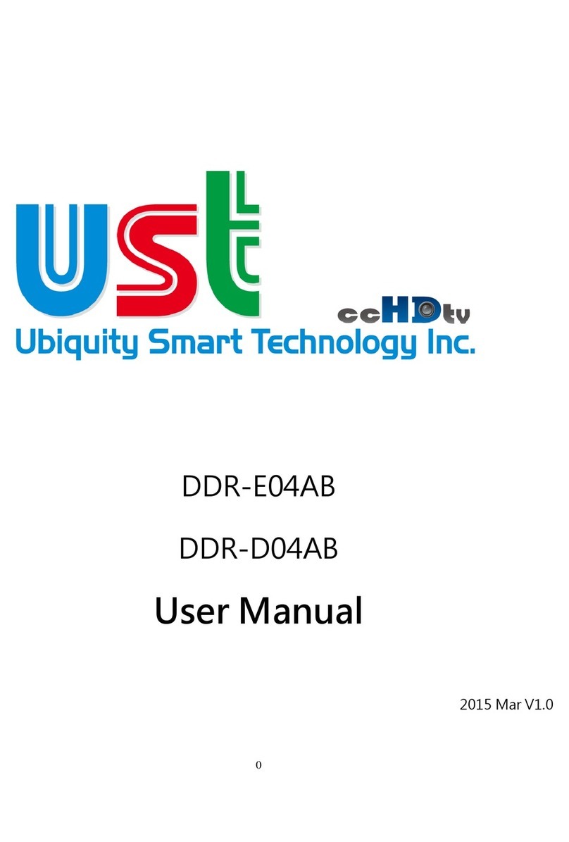 UST DDR-E04AB Manual de usuario