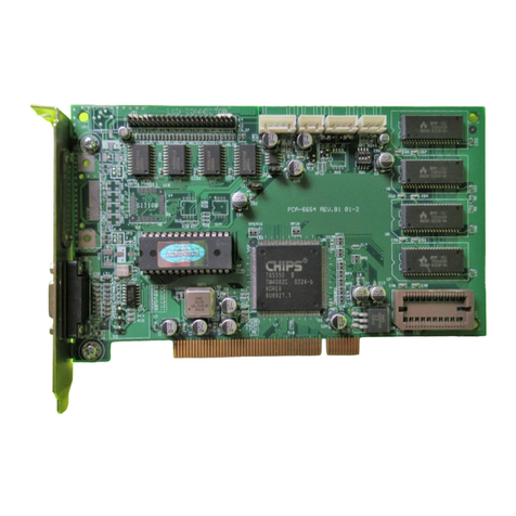 Advantech PCA-6654 Manual de usuario