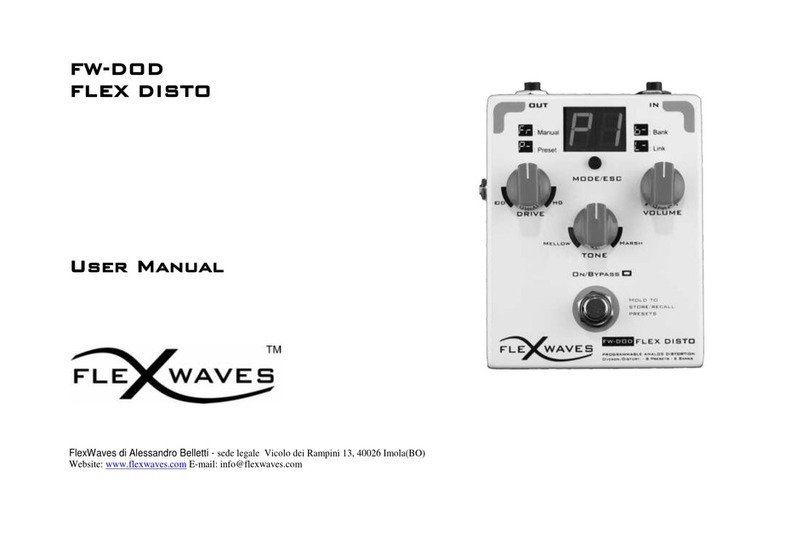 Flex Waves FW-DOD Manual de usuario