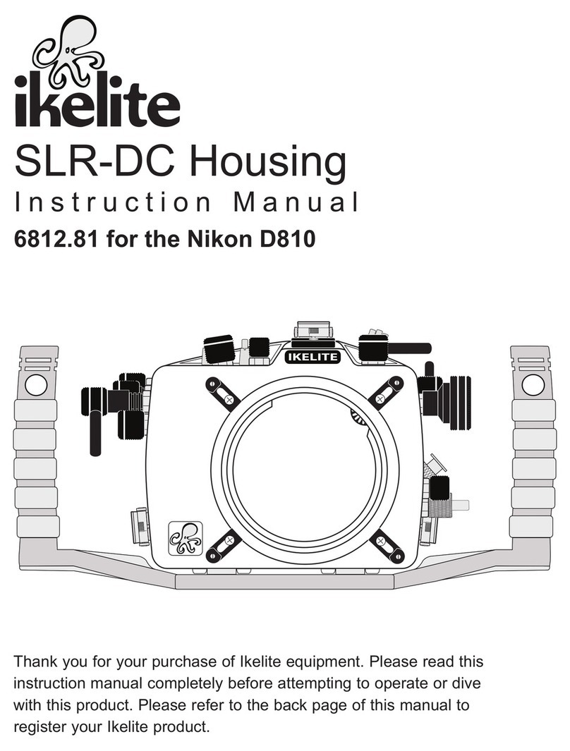 Ikelite SLR-DC Housing Manual de usuario