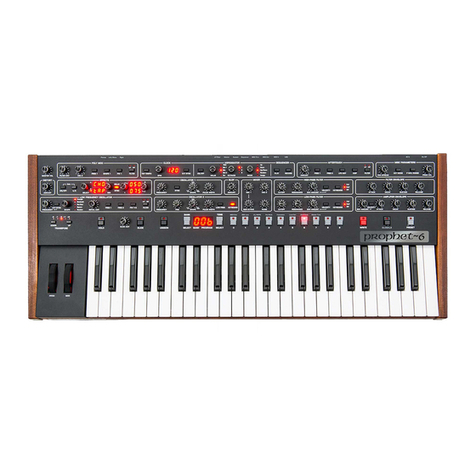 Dave Smith Instruments Sequential Prophet-6 Manual de usuario