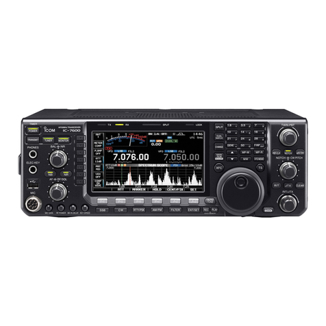 Icom IC-7600 Manual de usuario