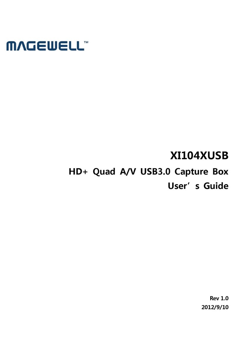 Magewell XI104XUSB Manual de usuario