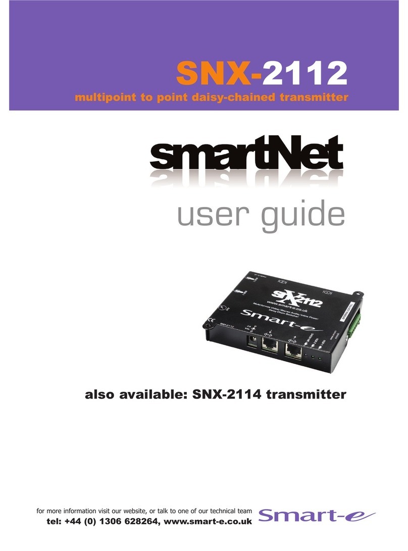 Smarte SNX-2112 Manual de usuario
