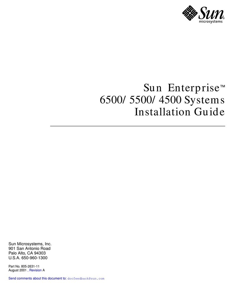 Sun Microsystems Sun Enterprise 6500 Manual de usuario