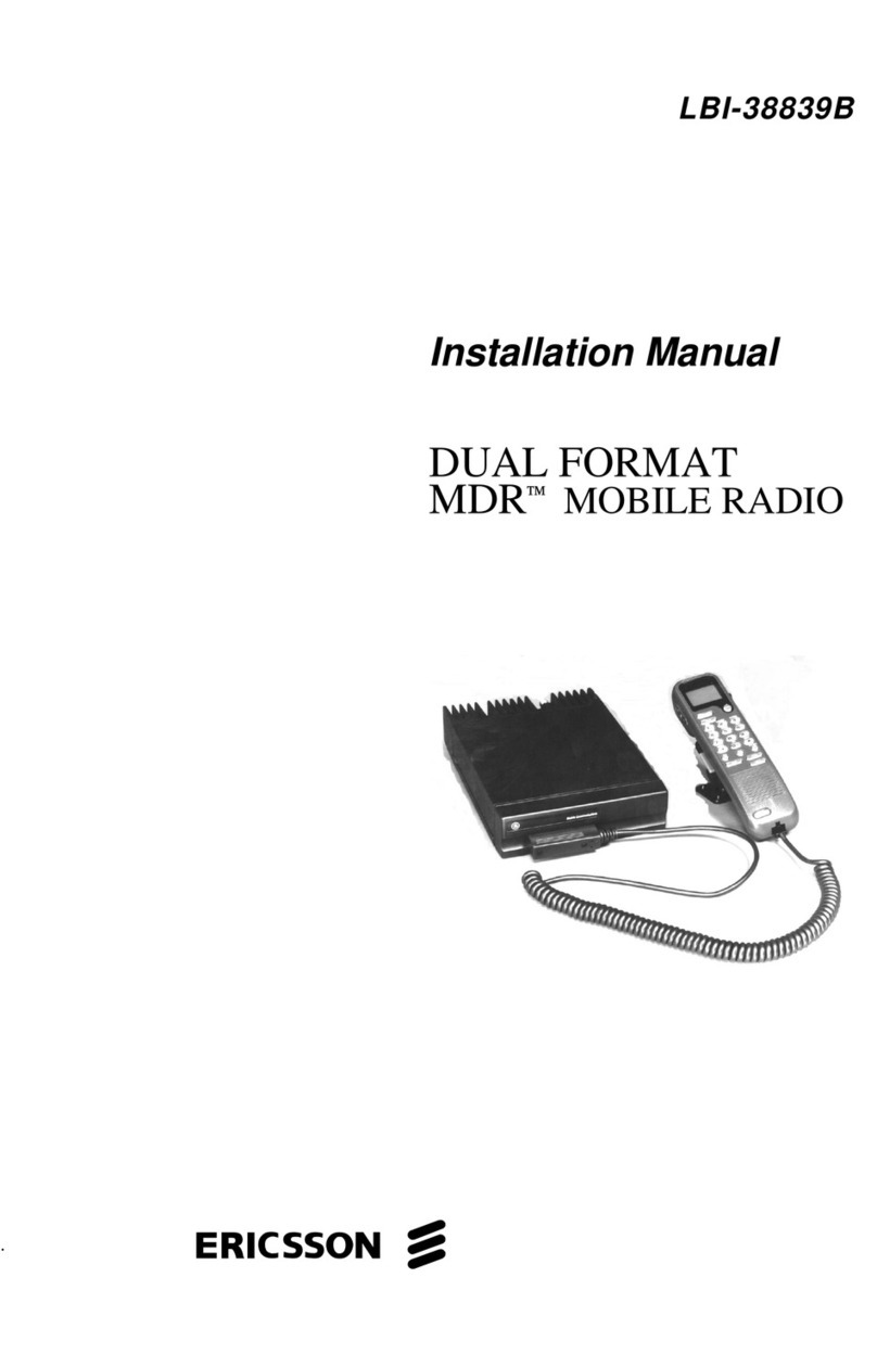 Ericsson DUAL FORMAT MDR Manual de usuario