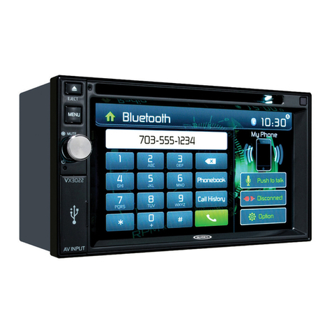 Jensen VX3022 Manual de usuario