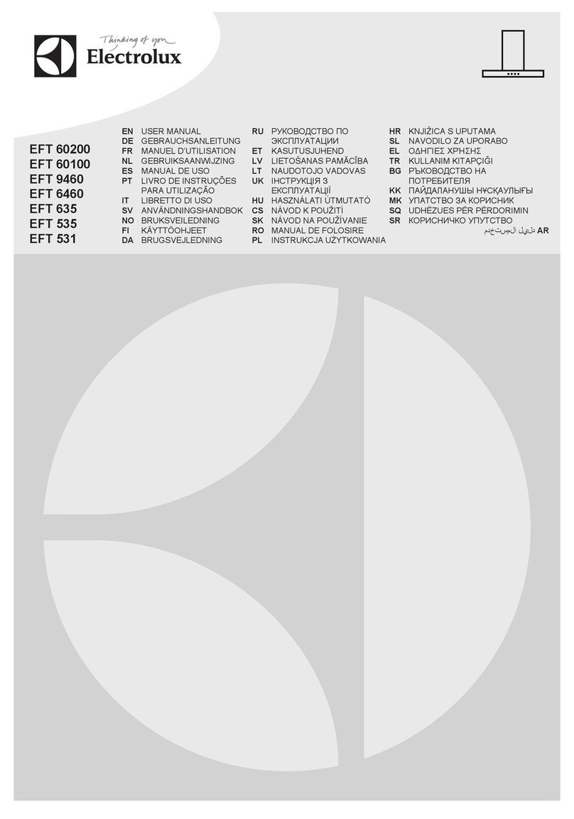 Electrolux EFT 60200 Manual de usuario