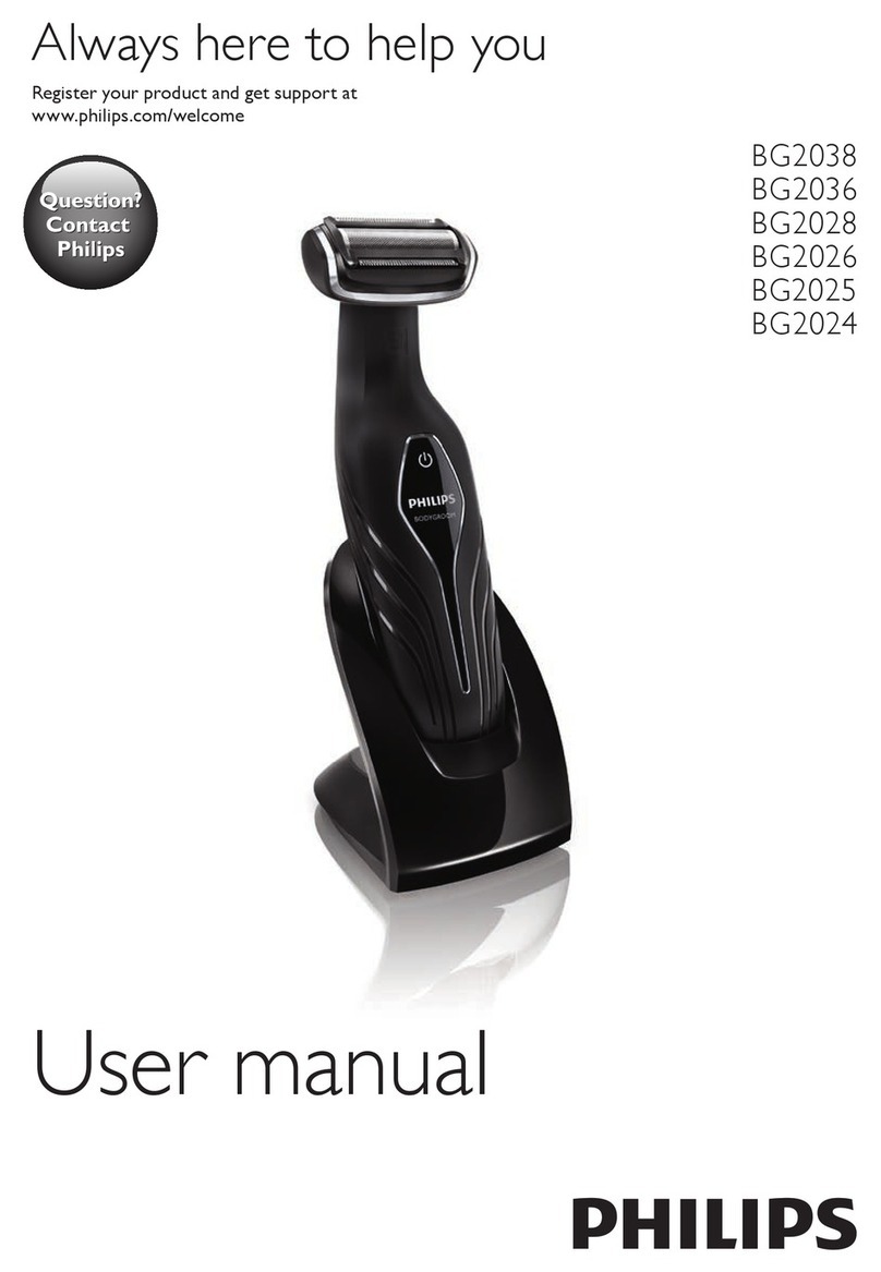Philips BG2028 Manual de usuario Philips BG2028 Manual de usuario