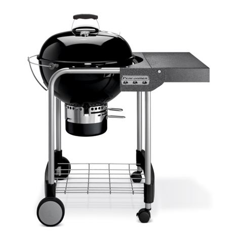 Weber Performer Manual de usuario