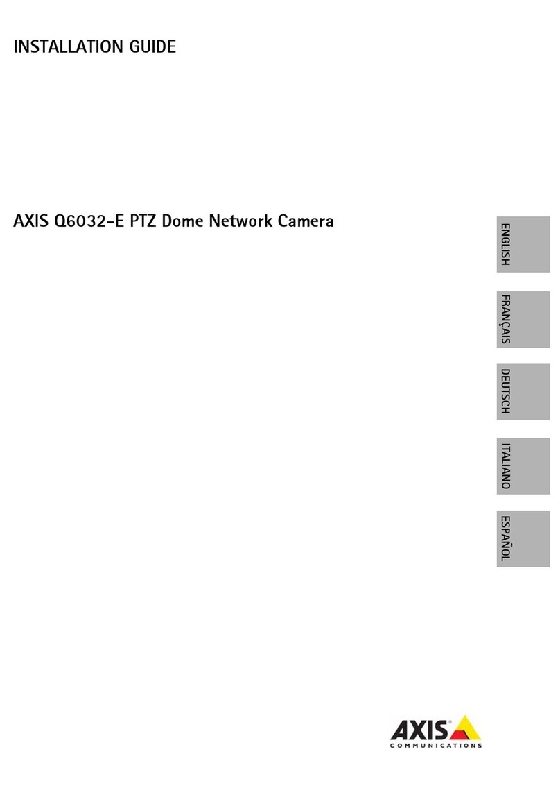 Axis Q6032-E PTZ Manual de usuario