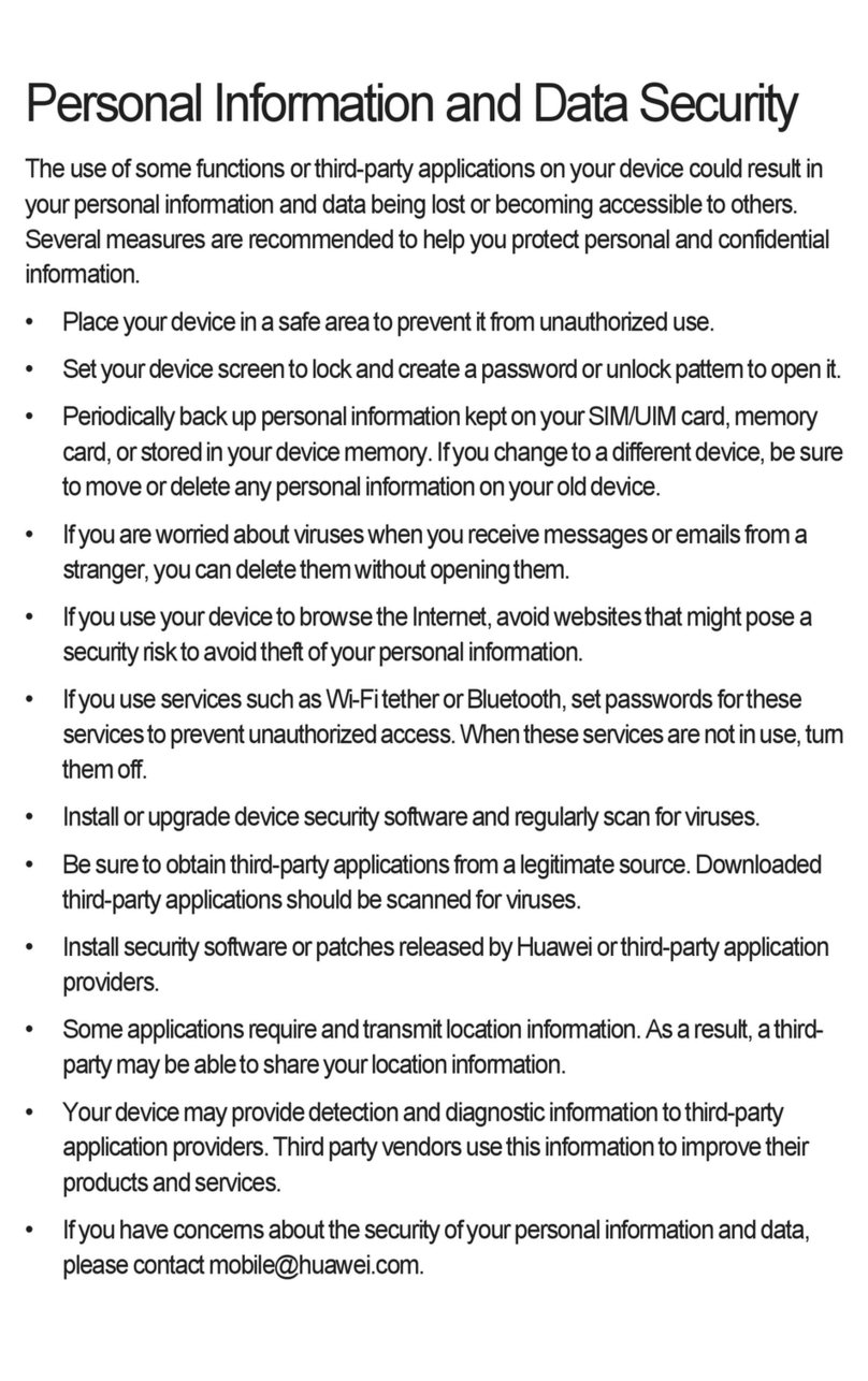 Huawei U8350 Manual de usuario