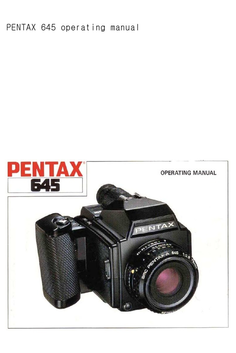 Pentax Bracket 645 Manual de usuario