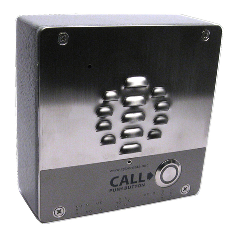 CyberData 11186 Manual de usuario