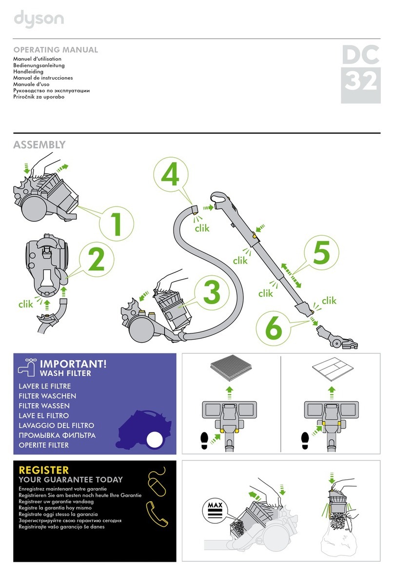 Dyson DC32 Manual de usuario