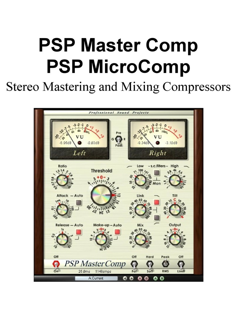 PSP Master Comp Manual de usuario PSP Master Comp Manual de usuario
