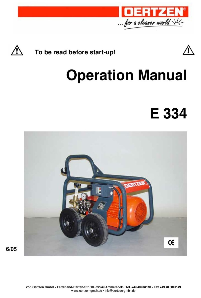 Oertzen E 334 Manual de usuario