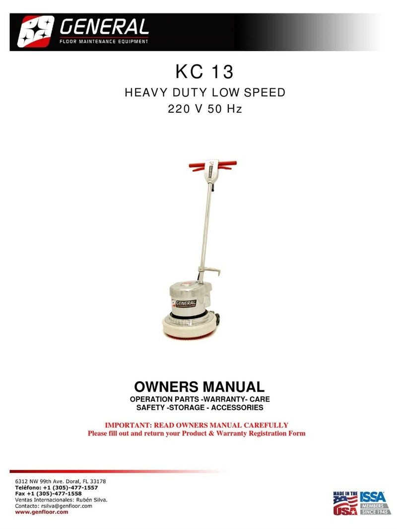 General KC 13 Manual de usuario