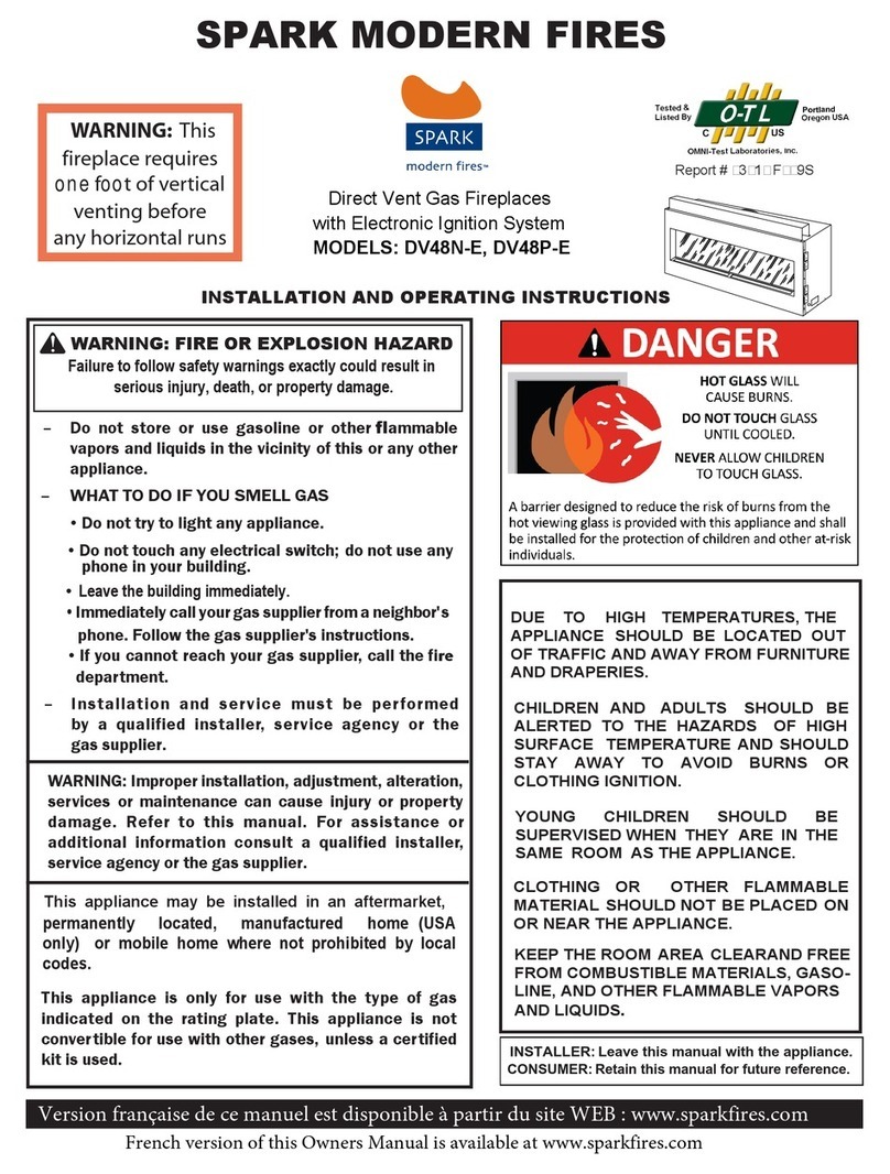 Spark DV48N-E Manual de usuario