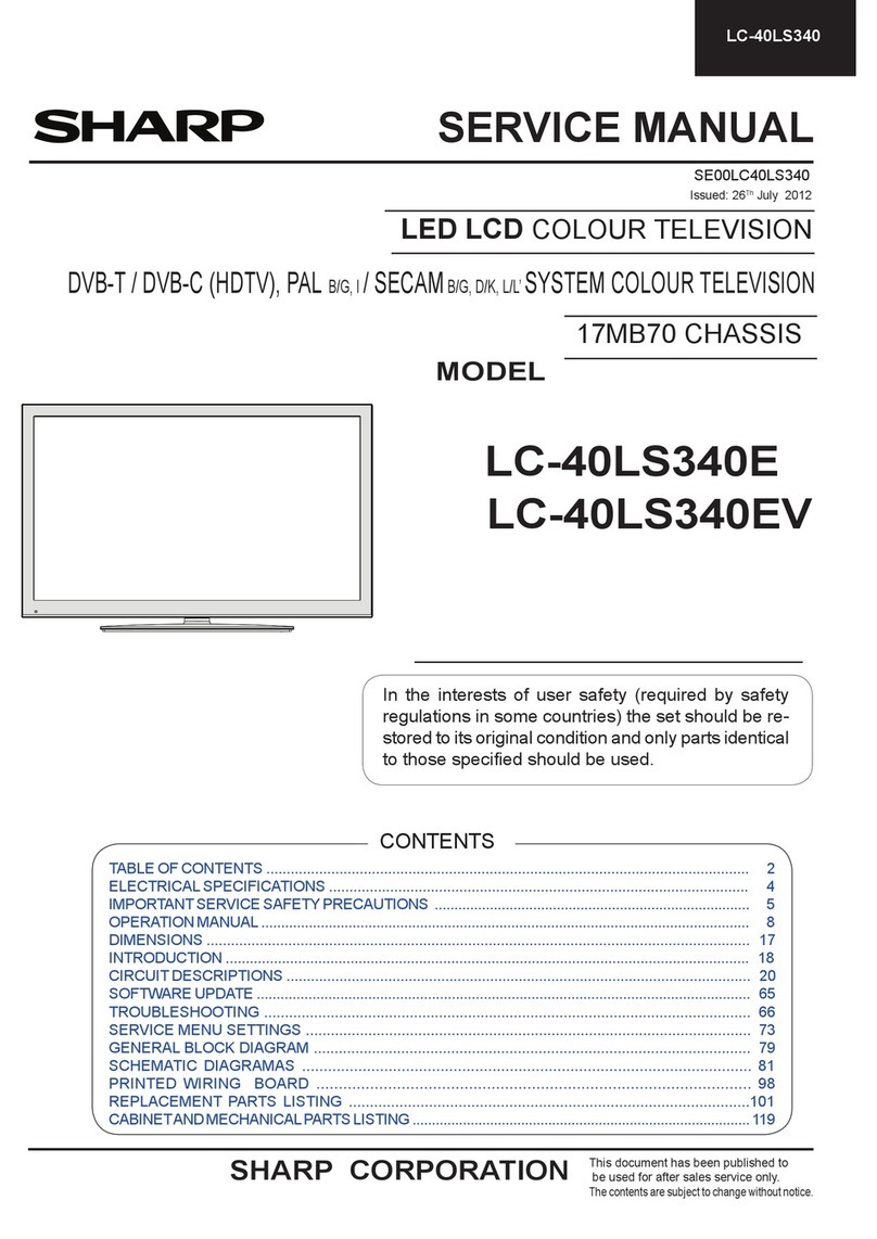 Sharp LC-40LS340E Manual de usuario