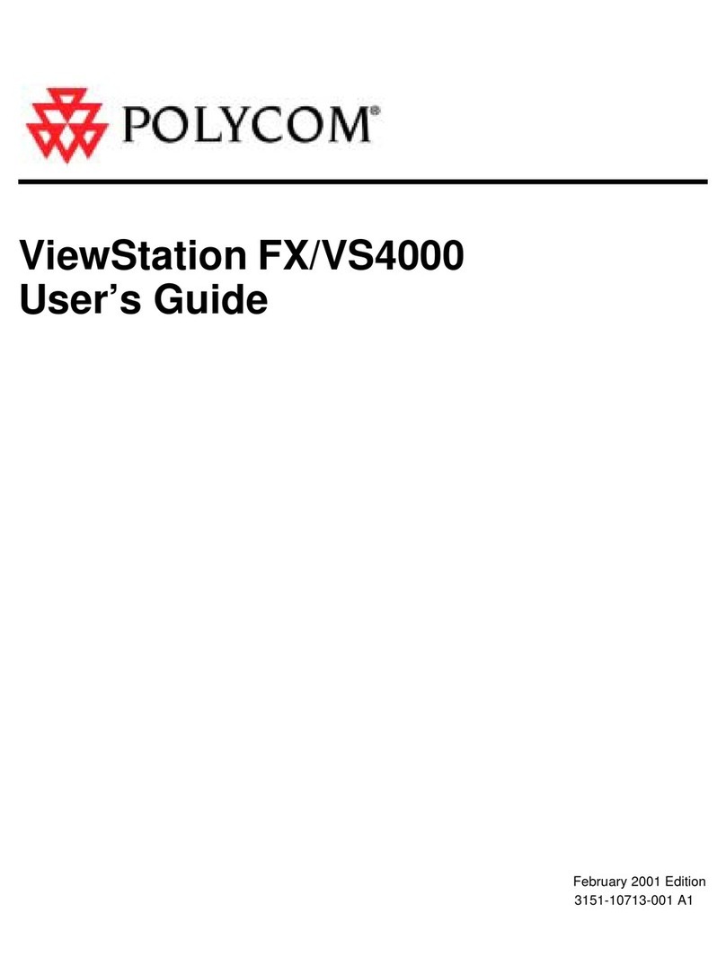 Polycom ViewStation FX Manual de usuario