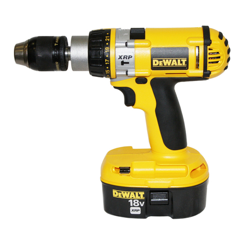 DeWalt DC988 Heavy Duty XRP Manual de usuario