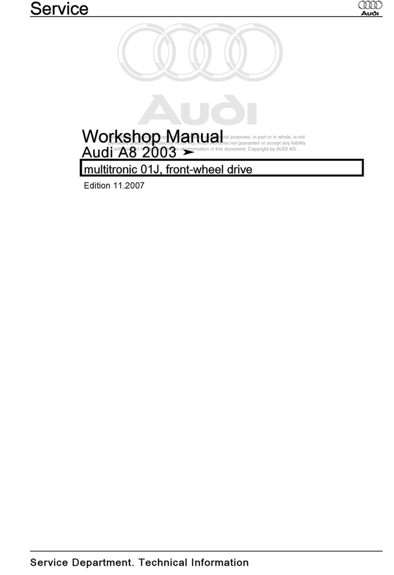 Audi 2003 A8 Manual de instrucciones