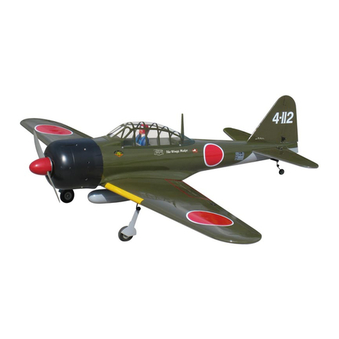 THE WORLD MODELS Zero Fighter 60S Manual de usuario