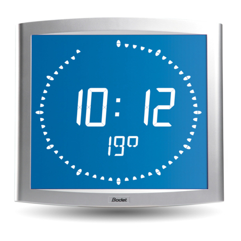 Bodet Opalys Date Manual de usuario Bodet Opalys Date Manual de usuario