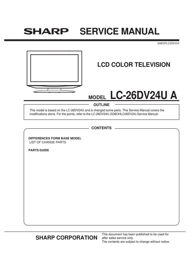 Sharp LC-26DV24U Manual de usuario