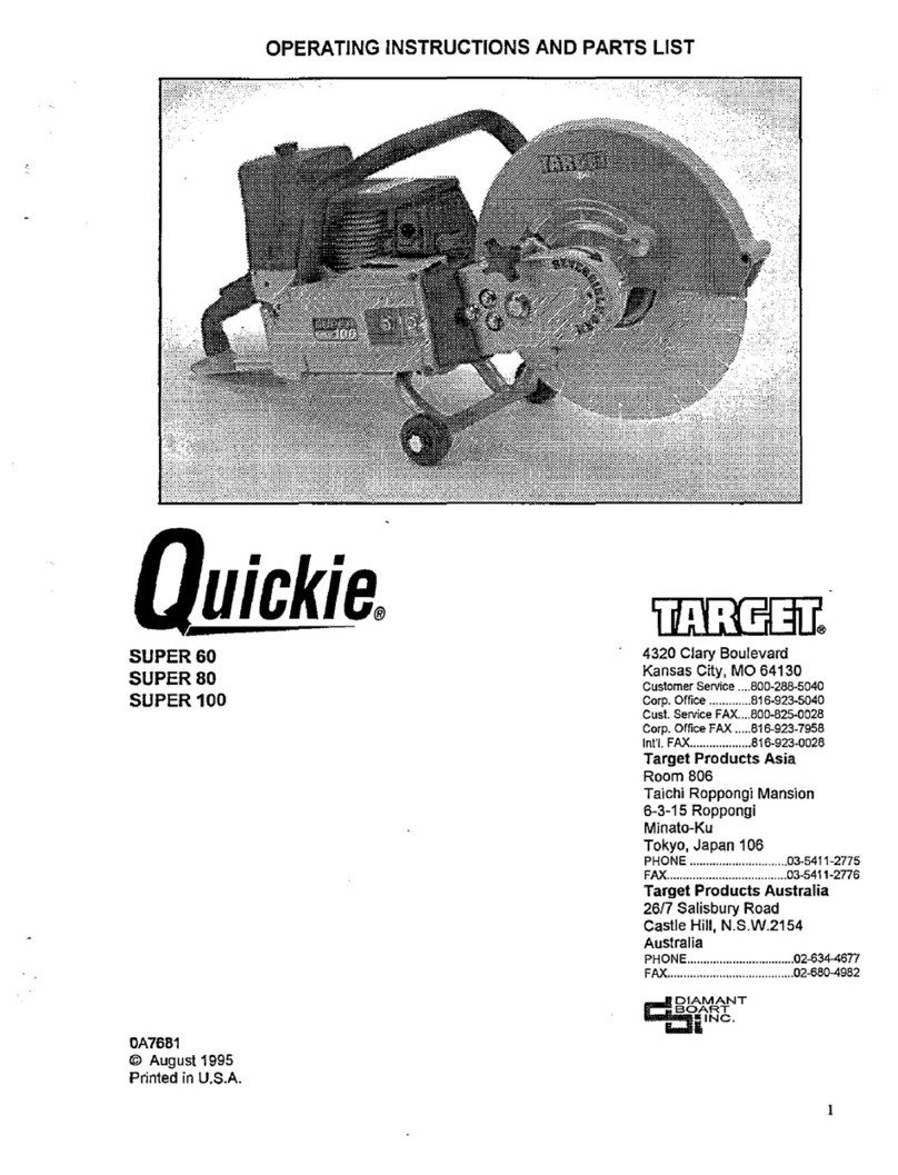 Target SUPER 60 Manual de uso y cuidado