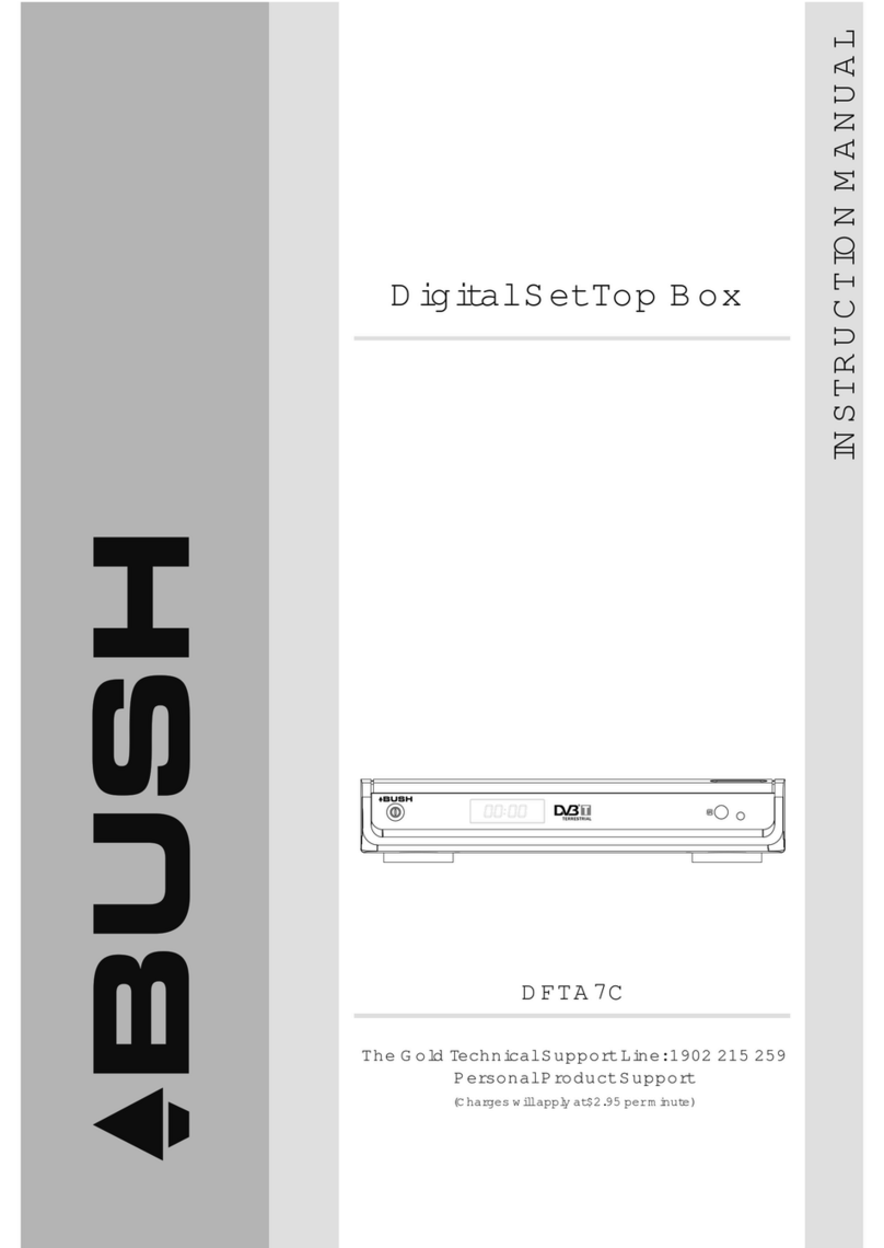 Bush DFTA7C Manual de usuario