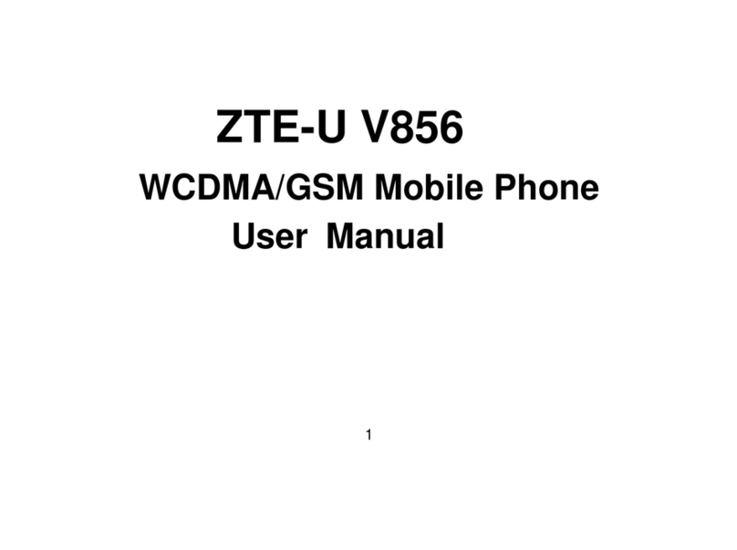 Zte -U V856 Manual de usuario