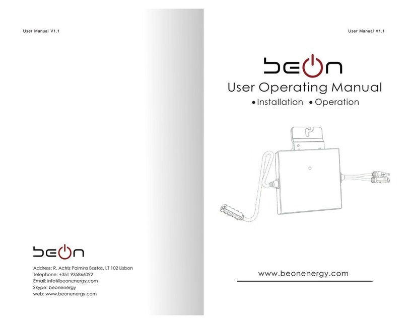 BeON ECO Instrucciones de operación