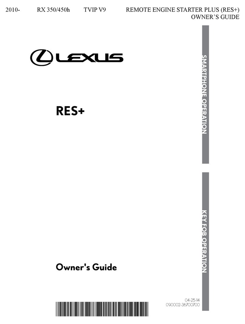 Lexus RES+ Manual de usuario