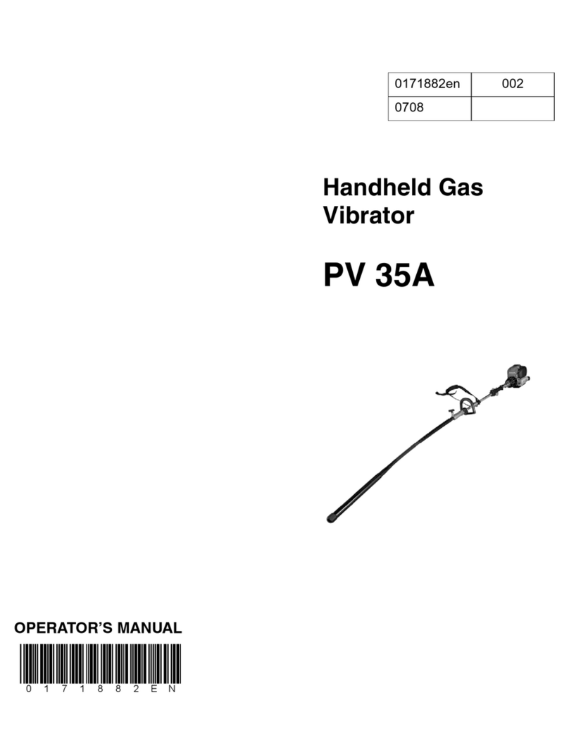 Wacker Neuson PV 35A Manual de usuario
