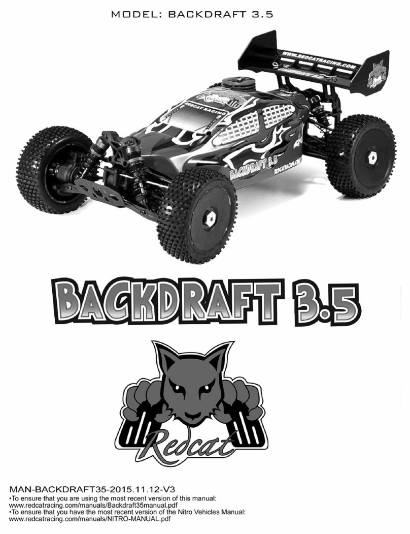 RED CAT Backdraft3.5 Manual de usuario