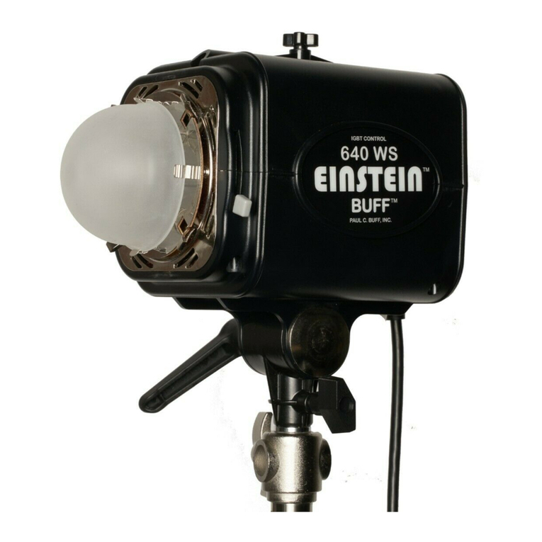 Paul C. Buff Einstein E640 Manual de usuario